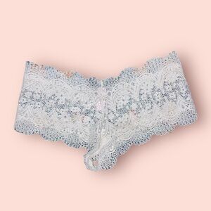 White Lace Shortie Panty